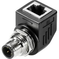 Weidmüller IE-AD-M12DRJ45-MF-90 1514940000 Adapter, haaks 1 stuk(s) - thumbnail