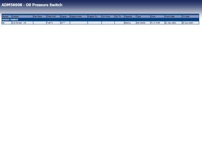 Oliedruksensor ADM56608