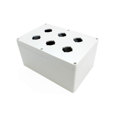 Hammond Electronics 1554PB6B Universele behuizing 240 x 160 x 120 Polycarbonaat Grijs 1 stuk(s)