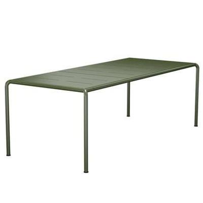 Houe Avanti tuintafel 222x98 cm Olive Green Aluminium Houe Avanti tuintafel 222x98 cm Olive Green Aluminium