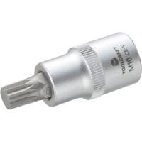 TOOLCRAFT 816088 Veeltand (XZN) Dopsleutel-bitinzet 10 mm 1/2 (12.5 mm) - thumbnail