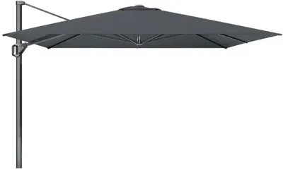 Platinum | Zweefparasol Challenger T¹ Premium 350 x 350 cm | Faded Black