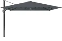 Platinum | Zweefparasol Challenger T¹ Premium 350 x 350 cm | Faded Black - thumbnail