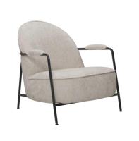 Tower Living Fauteuil 'Amelia' Chenille, kleur Beige - thumbnail