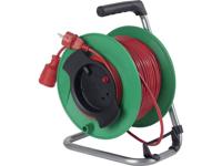 AS Schwabe 12323 Kabelhaspel 25 m Rood Randaarde stekker - thumbnail