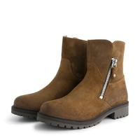 Travelin&apos; Women - Zipper boot - Cognac - Maat 42 - thumbnail