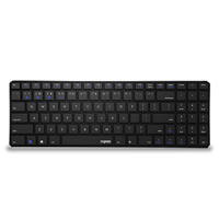 Rapoo Toetsenbord Mm Slim Zwart E9100m - thumbnail