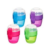 Sistema to go snack capsule + vork-lepel 515 ml - thumbnail