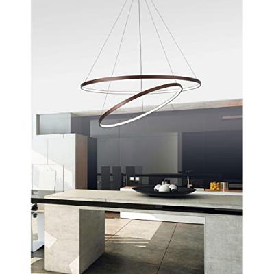 Lyora Design hanglampFerrol koffie bruin double - 6265003