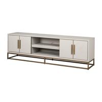 Richmond TV-meubel 'Whitebone' 200cm, kleur Verona Grey - thumbnail