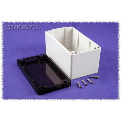 Hammond Electronics 1554K2GYSL Universele behuizing 160 x 90 x 90 Polycarbonaat Grijs 1 stuk(s)