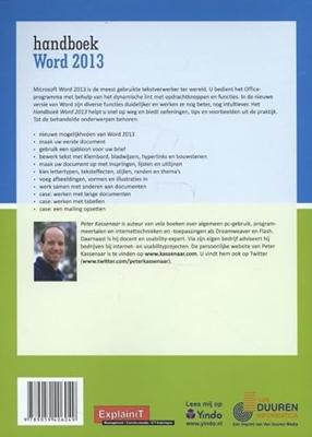 Van Duuren Media Handboek Word 2013 softwareboek & -handleiding Nederlands 336 pagina's Van Duuren Media Handboek Word 2013 softwareboek & -handleiding Nederlands 336 pagina's
