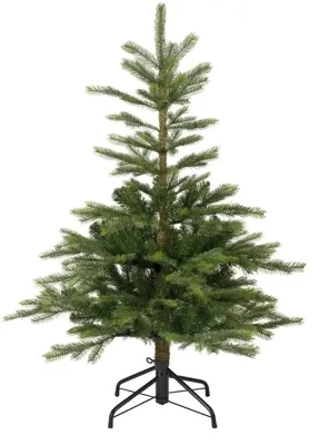 Everlands Grandis fir kunstkerstboom groen 120cm