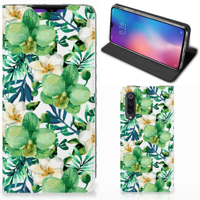 Xiaomi Mi 9 Smart Cover Orchidee Groen - thumbnail