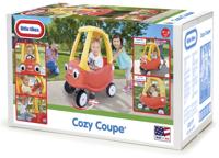 Little Tikes cozy coupe loopauto 44x72x84 cm geel/rood - thumbnail