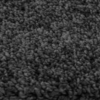 Antislip Shaggy Tapijt Donkergrijs 200 x 200 cm PP - thumbnail