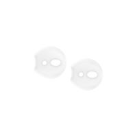 Xccess Silicone Earbuds for Apple Earpod/Airpod White - thumbnail