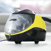 Kärcher SV 7 Cilinder-stoomreiniger 2200 W Zwart, Zilver, Geel - thumbnail