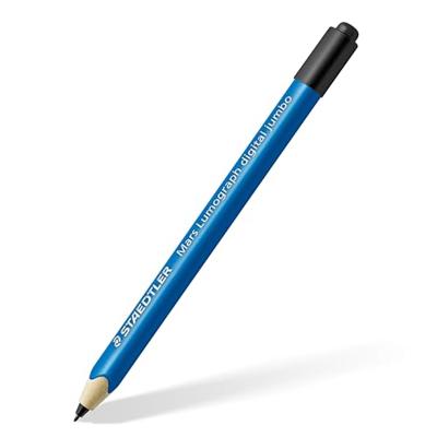 Staedtler Mars® Lumograph® digital jumbo Digitale pen Met drukgevoelige punt, Met precieze schrijfpunt, Gumknop Blauw Staedtler Mars® Lumograph® digital jumbo Digitale pen Met drukgevoelige punt, Met precieze schrijfpunt, Gumknop Blauw