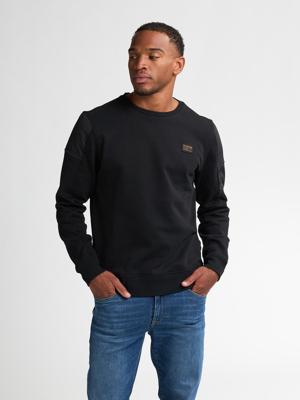 Petrol Sweater Round Neck M-3050-swr322 Sweater 9111 Deep Black