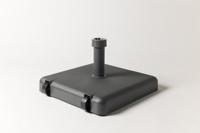 Parasolvoet Betongevulde Kunststof 40 kg antraciet - thumbnail