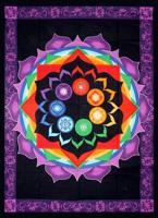 Katoenen Rainbow Chakra Kleed - thumbnail