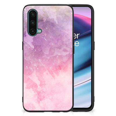 Kleurrijke Telefoonhoesje OnePlus Nord CE 5G Pink Purple Paint