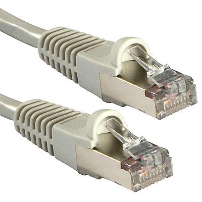 LINDY 47138 RJ45 Netwerkkabel, patchkabel CAT 6A S/FTP 10.00 m Grijs 1 stuk(s)