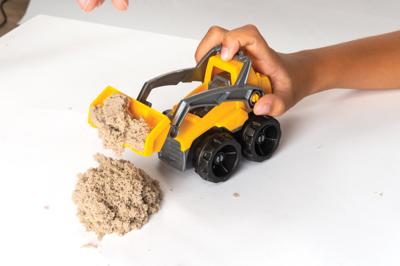 Kinetisch zand bouwset - KINETIC SAND - Graaf en sloop met 454 g natuurlijk zand