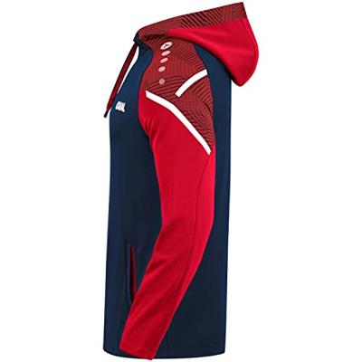 JAKO 6722K Sweater Met Kap Performance Kids - Marine/Rood - 116