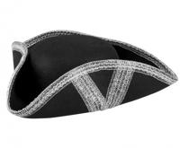 Hoed Piraat Royal fortune zilver - thumbnail