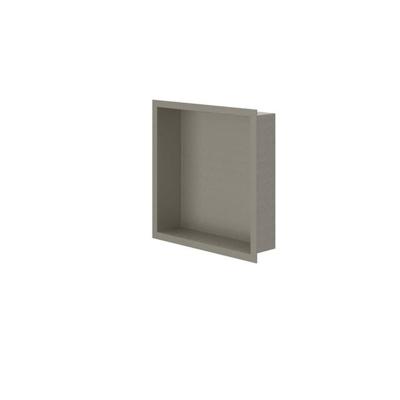 IVY Inbouwnis 30x7.5x30 cm Geborsteld Nickel PVD