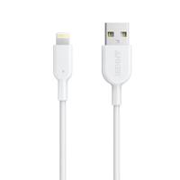 Anker PowerLine II iPhone-oplaadkabel, Lightning-kabel, MFi-gecertificeerd voor iPhone 13/12/11/Pro/XS/XS Max/XR/X/8/8 Plus/7/7 Plus/6s/6/6 Plus (wit), 0,9 m - thumbnail