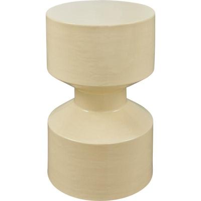 WOOOD Bijzettafel 'Hidde' 30cm, kleur Geel WOOOD Bijzettafel 'Hidde' 30cm, kleur Geel