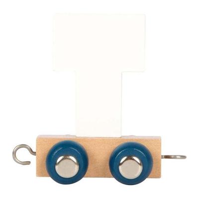 Small Foot - houten lettertrein polar - t Small Foot - houten lettertrein polar - t
