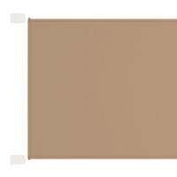 Luifel verticaal 100x1200 cm oxford stof taupe - thumbnail
