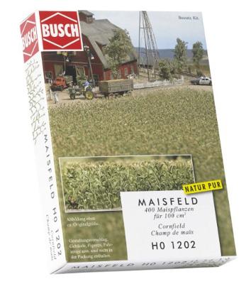 Busch 1202 H0 maisveld Kant-en-klaar model