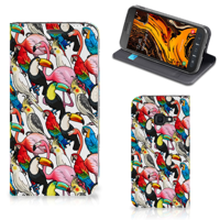 Samsung Galaxy Xcover 4s | Hoesje maken | Birds - thumbnail