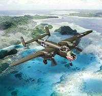 Revell modelbouwpakket - b-25 mitchell - 44dlg. - thumbnail