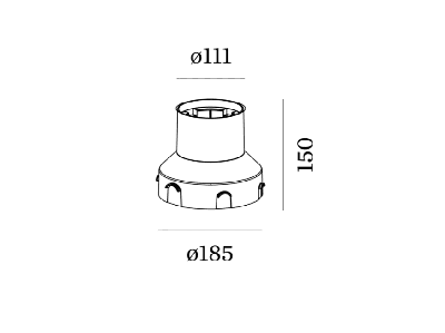 Wever & Ducre - MAP/CHART 1.2 RECESSED GROUND HOUSING