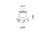 Wever & Ducre - MAP/CHART 1.2 RECESSED GROUND HOUSING - thumbnail