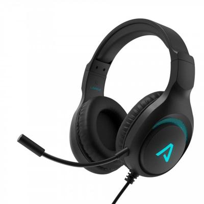 Lamax Heroes Guard1 Over Ear headset Kabel Stereo Zwart Headset, Volumeregeling, Microfoon uitschakelbaar (mute) Gamen