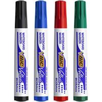 Bic whiteboardmarker 1701 doos van 4 stuks in geassorteerde kleuren - thumbnail