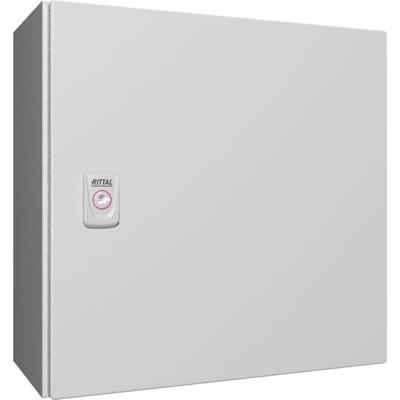 Rittal AX 1380.000 Schakelkast 380 x 380 x 210 Plaatstaal Grijs-wit (RAL 7035) 1 stuk(s)