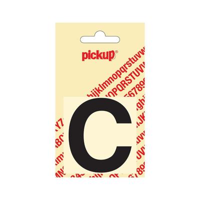 Deco letter c helvetica zwart 60 mm Pickup - Pickup