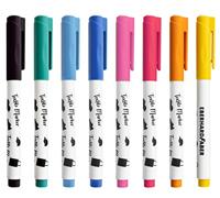 Eberhard Faber textielmarker 8 stuks in etui + 4 stencils met sjablonen - thumbnail