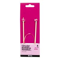 Creativ Company Rond breinaalden 4 mm, 40cm - thumbnail
