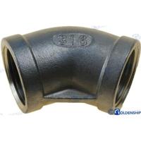 GS30562 - ELLEBOOG 45 H-H ROESTVRIJ STAAL 3/4 - thumbnail