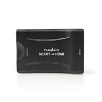 HDMI-Converter | Scart Female | HDMI Input | 1-weg | 1080p | 1.2 Gbps | ABS | Zwart - thumbnail