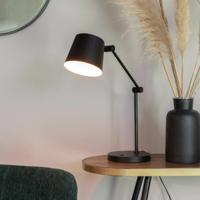 ZILT Tafellamp 'Bret' 60cm hoog, kleur Zwart - thumbnail